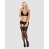 Seductive 3-piece lingerie set Obsessive 810-SEG-1 Black [3]