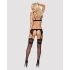 Seductive 3-piece lingerie set Obsessive 810-SEG-1 Black [4]
