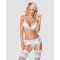 Seductive 3-piece lingerie set Obsessive 810-SEG-2 white