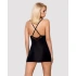 Sexy dress and thong set Obsessive 828-CHE-1 black [3]