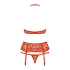 Seductive 3-piece lingerie set Obsessive 838-Seg-3 Red [4]