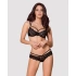 Sexy bra and thong set Obsessive 860-SET-1 black
