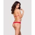 Revealing erotic set Obsessive 870-SEC-3 red [1]