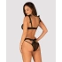Obsessive Obsessivia Sexy 2 Piece Lingerie Set Black [1]