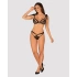 Obsessive Obsessivia Sexy 2 Piece Lingerie Set Black [2]