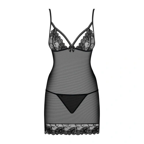 Erotic dress Obsessive Wonderia black [4]