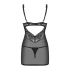 Sexy dress and thong set Obsessive 867-CHE-1 black [5]