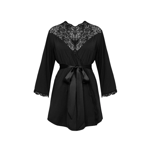 Elegant kimono Obsessive Bellastia black [4]