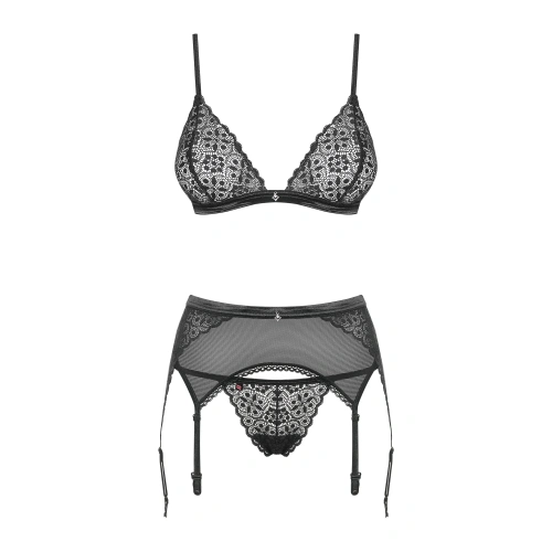 Obsessive Shibu 3 Piece Lace Set [2]