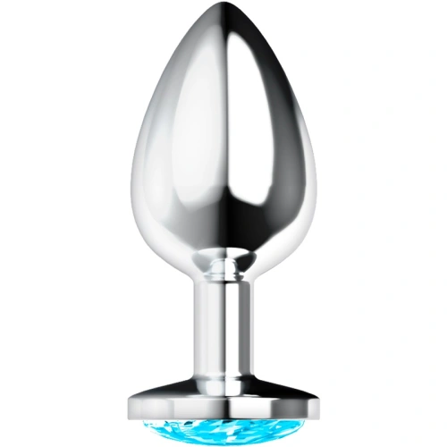 Ohmama S blue crystal metal butt plug [1]