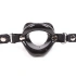 Nina - BDSM mouthpiece with adjustable eco leather straps Ohmama 3326 black [1]