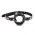 Nina - BDSM mouthpiece with adjustable eco leather straps Ohmama 3326 black [6]