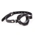 Nina - BDSM mouthpiece with adjustable eco leather straps Ohmama 3326 black