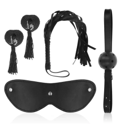 I can't find it in NEW 8435566040177 - Nina - 4 Piece BDSM Set Ohmama! #7 black