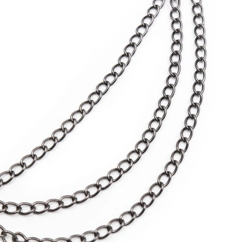 Dilyana- Metal nipple clips with chains Ohmama! [3]
