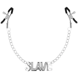 Dilyana- Ohmama Chain Metal Nipple Clips! Slave