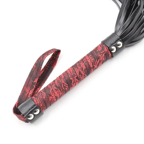 Nina - Ohmama Scandal Fringe Whip 3869 Red and Black [4]
