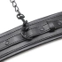 Ohmama 3692 Black Adjustable Eco Leather Wrist Restraints [6]