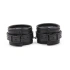 Ohmama 3692 Black Adjustable Eco Leather Wrist Restraints Ohmama 3692 Black Adjustable Eco Leather Wrist Restraints