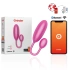 Nina - Rechargeable Silicone Vibro Egg with App Oninder Denver Pink [5]