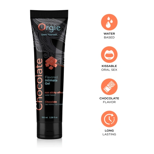 Water-based aromatic lubricant Orgie Chocolate chocolate 100 ml [1]