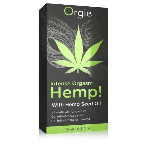 Arousal gel for couples with cannabis oil Orgie Intense Orgasm Hemp 15 ml [1]