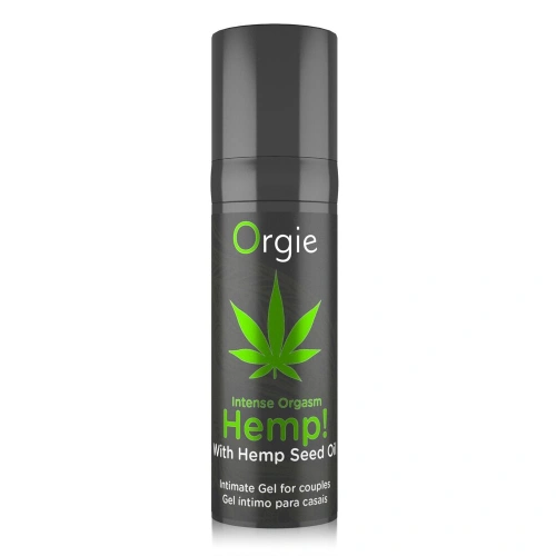 Arousal gel for couples with cannabis oil Orgie Intense Orgasm Hemp 15 ml