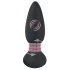 Black Velvets Rechargeable Vibrating Rotating Anal Dilator with Remote