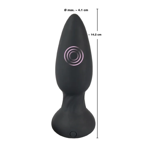 Black Velvets Vibrating Rechargeable Anal Dilator with Remote [2]