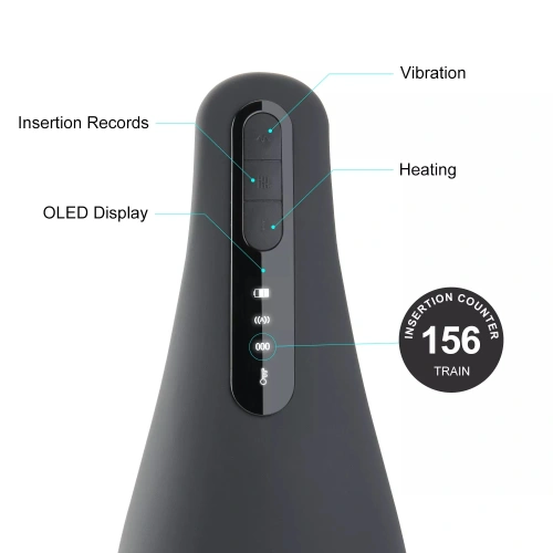 Nina - Rechargeable Vibrating and Warming Masturbator with LED Display Otouch Airturn 1 [4]