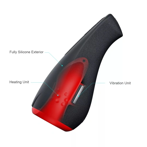 Nina - Rechargeable Vibrating and Warming Masturbator with LED Display Otouch Airturn 1 [8]