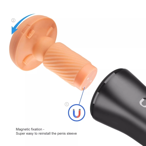 Nina - Otouch Inscup 3 Rechargeable Automatic Masturbator with Thrusts and Contractions [6]
