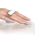 Nina - Otouch Yu Luxury Rechargeable Clitoris Stimulator White [3]