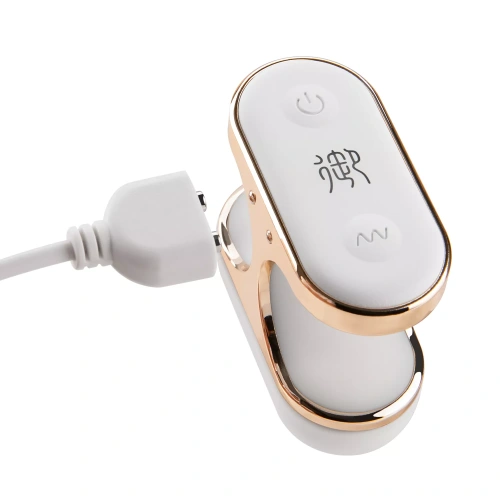 Nina - Otouch Yu Luxury Rechargeable Clitoris Stimulator White [4]