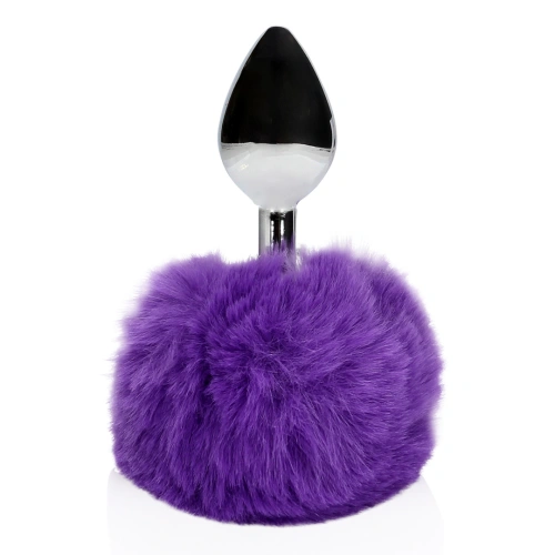 *Nina Color - Metal Anal Expainer with Purple Rabbit Tail Ouch! Bunny [1]
