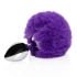 *Nina Color - Metal Anal Expainer with Purple Rabbit Tail Ouch! Bunny [2]