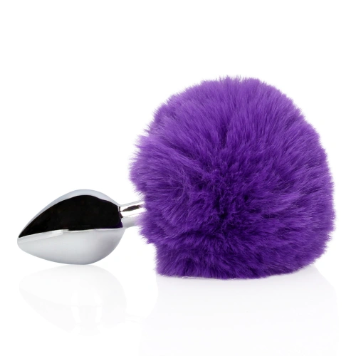 *Nina Color - Metal Anal Expainer with Purple Rabbit Tail Ouch! Bunny