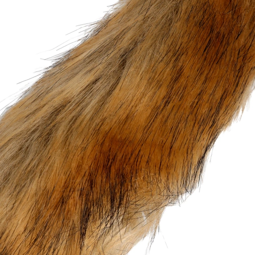 *Nina Color - Metal Anal Dilator with Fluffy Fox Tail Ouch! Fox Tail [4]