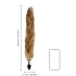 *Nina Color - Metal Anal Dilator with Fluffy Fox Tail Ouch! Fox Tail [6]