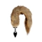 *Nina Color - Metal Anal Dilator with Fluffy Fox Tail Ouch! Fox Tail