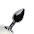 *Nina Color - Metal Anal Expander with Fluffy White Tail Ouch! Fox Tail [3]