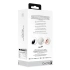 *Nina Color - Metal Anal Expander with Fluffy White Tail Ouch! Fox Tail [8]