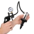 Manual anal pump with 3 removable silicone plugs Ouch! Rosing Pump [1]