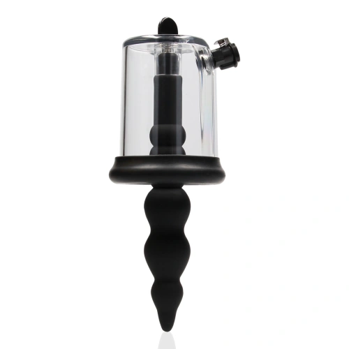 Manual anal pump with 3 removable silicone plugs Ouch! Rosing Pump [2]