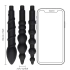 Manual anal pump with 3 removable silicone plugs Ouch! Rosing Pump [8]