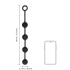 Anal Silicone Balls OUCH! Anal Balls Size m [5]