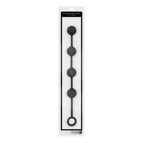 Anal Silicone Balls OUCH! Anal Balls Size m [6]