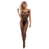 Spicy 7561 Black Spaghetti Straps Revealing Mesh Bodysuit