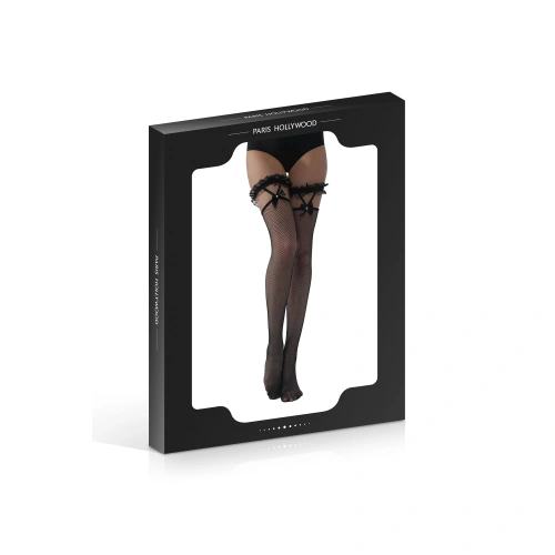 Paris Hollywood Ribbon Fishnet Stockings H2148 [1]