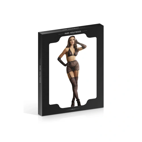 Dilyana Paris Hollywood H3507-1 Crystal Eotic Mesh 5 Piece Set [4]